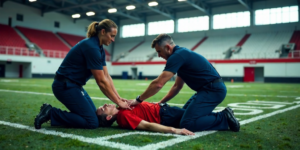 Herzstillstand beim Sport: Überlebensrate steigt durch schnelle Hilfe