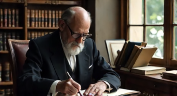 Ich bin Sigmund Freud (Vater der Psychoanalyse, 1856-1939) (7/10)