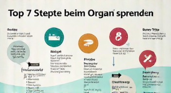 Das sind die Top 7 Schritte beim Organspende