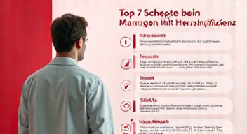 Das sind die Top 7 Schritte beim Umgang mit Herzinsuffizienz