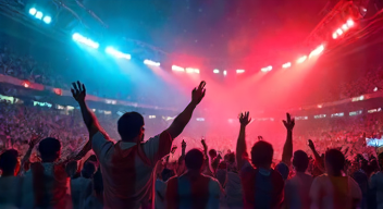 Die Intensität des Stadionerlebnisses (1/10)