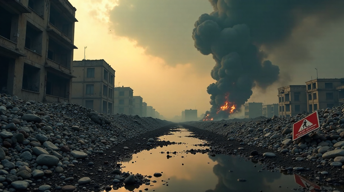 Die Gefahren des schwarzen Regens: Iran, Gesundheit, geopolitische Konflikte